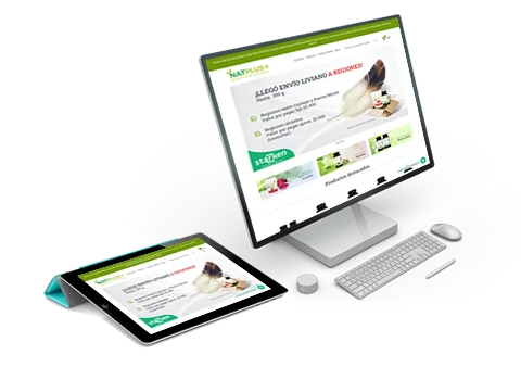 Sitio Web Tiendanatplus.com