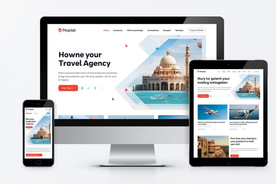 Sitios Web para agencias de turismo